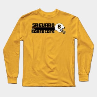 Saguaro Sabercats (Rush Secondary - Black) Long Sleeve T-Shirt